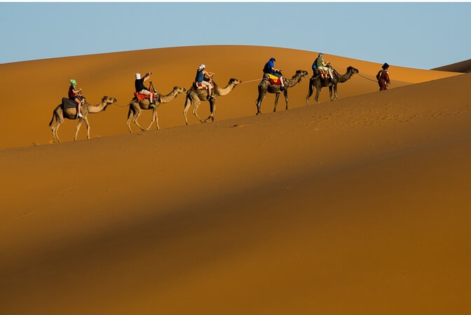 Marrakech to Fes desert tours